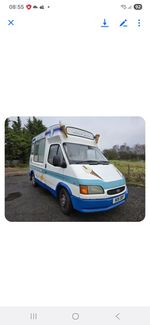 Whitby Morrison Ice Cream Van