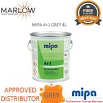 MIPA 4+1 Acry Filler High Build 2K Primer 4L - Light Grey 