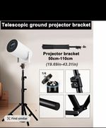 160CM Universal Portable Projector Tripod Stand Tripod Adjustable Height Stand