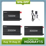 Renogy 1000W2000W3000W Pure Sine Wave Inverter 12V DC 240V AC with UPS Function