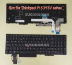 New UK Keyboard For Lenovo Thinkpad P15s Gen 1 20T4 20T5 No Backlit black