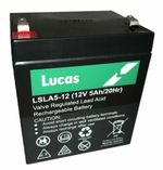 Lucas 12V 5AH (Replace 4AH 4.5AH 5AH) AGM/GEL Deep Cycle Rechargeable Battery