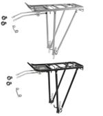 Rear Pannier Rack  Alloy Bicycle Bike Luggage Carrier rear mounted 3 way fitting