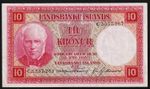 i-003088 Iceland 10 Kronur 1928 AU/UNC