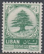 Lebanon Lebanon 1964 ** Mi.875 Postage Stamp Definitive Cedar