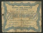 Italy, Banco di Polpolo, 50 centesimi, 1 April 1865, VG