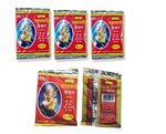 Sindoor Kumkum Roli Powder Tilak Puja Hindu Ritual 10g Pack Religious 5PC