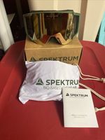 NEW Spektrum Ostra Olive Green Ski Goggles With Extra Lens