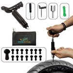 GRAND PITSTOP 20 Pcs Tubeless Tire Puncture Repair Kit with Mushroom Plug for