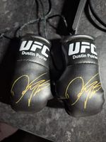 Mini Signed Dustin Porier UFC gloves