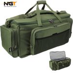 NGT XXL HUGE Khaki Green Carp Fishing Insulated Tackle Barrow Bag Carryall 709L