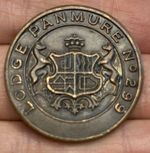 31. FREEMASON MASONIC LODGE TOKEN LODGE PANMURE NO.299
