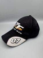 Isle Of Man TT Cap 2007 Road Racing Hat Black Motorsport 07 Official