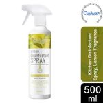 Cusheen Disinfectant Spray for Kitchen Anti-Bacterial Lemon Fragrance, 500ml