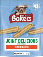 Bakers Joint Delicious Medium Chicken Dog Chews, 180g - 6 Packs Bundle