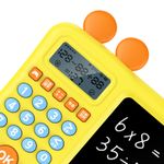Kids Calculator With Notepad Addition Subtraction Multiplication Division Math