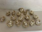 Cute Handmade Babies In Walnut Shell Cribs - Approx 4.5cm PRICE IS FOR ONE Xmas?