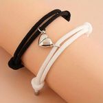 Couples Magnetic Bracelets Love Hearts Relationship Bracelet Relationship Gift