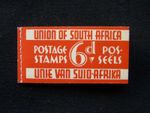 SOUTH AFRICA 1937 VENDING MACHINE STAMP BOOKLET. COMPLETE
