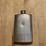 Antique Silver colour  - Hip Flask - Screw Stopper - 