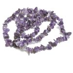 Purple Amethyst Beads Chip 5-8mm Long Strand Of 200+