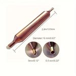 UNIVERSAL REFRIGERATION FILTER DRIER FRIDGE FREEZER PIPEWORK 1/4"- CAPILLARY 15G