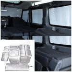 10PC Car Window Sun Shade Windshield Cover For Land Rover Defender 2004-2018 UK