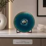 Sally de Paoli Mid-Century Modern Enamel on Copper Bowl – Fish Motif, 6” Signed