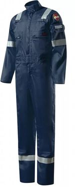 Roots Flamebuster Fire Resistant Arc 2 Rated  Coverall RO13060 Anti Static Navy