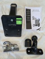 Adjustable Height Tow Hitch Kit for American SUV, Pickup, Motorhome 2" Receiver