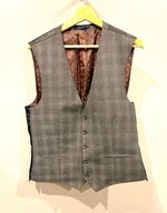NEXT Men's Grey Polyester Waistcoat Vest Chest 40R Regular Size Type