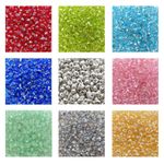 Miyuki Japanese Seed Beads Magatama Silver Lined, Opaque, Galvanized Colors
