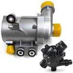 ELECTRIC WATER PUMP + THERMOSTAT FOR BMW 1 3 SERIES 130i 325i 328i 330i X1 X3 Z4