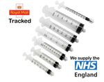 RAYS™ Sterile Syringes Luer Lock 60ml 30ml 20ml 10ml 5ml 3ml 1ml NHS UK CE