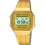 Casio A168 Gold Unisex Watch–Digital Retro Classic Water Resistant Stylish Gift