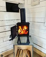 Wood Burning Stove, Mini Wood Stove, Camping Stove, Tent and Sailboat, RV Stove
