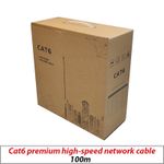 CAT6 OUTDOOR BLACK ETHERNET LAN CABLE 100M EXTERNAL WEATHERPROOF 23AWG 330 FEET