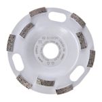 Bosch Professional Diamond Grinding Head 125mm - Concrete High Speed 9 Segments