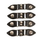 Biker Waistcoat/Vest Extender With Chrome Studs