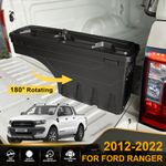For Ford Ranger 2012-2022 Heavy Duty Tailgate Storage Tool Box With Lids Plastic
