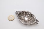 Charming Antique Victorian Solid Silver Miniature Trinket Dish Birmingham 1894