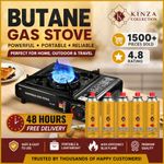 Butane Gas Can Bottle Canister BBQ Portable Camping Stoves Cookers Cooker Grill