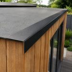 Metal Roof Barge Verge Edge Trim 2.5m Plastisol Steel Flashing 90° L Shape