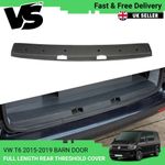 FITS VW T6 2015-2019 TRANSPORTER TWIN DOOR EXTRA WIDE DEEP ABS THRESHOLD COVER