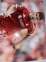 Milos Kerkez Signed Hungary A4 Photo Liverpool Autograph