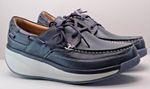 Joya Cuba Mens Shoes Vintage NOS  Navy USA 8.5 Leather.