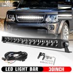 Curved Night Blazer 30" LED GRILLE LIGHT BAR FOR LAND ROVER DISCOVERY 4.5 13-16