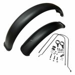 26x5.0 Inch Tire Fenders Full Coverage Wide Bike Mudguard Set for allTerrain