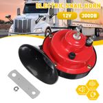 510Hz Electric Bull Air Horn 12V DC Loud 300dB Raging Sound For Car Truck Boat