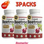 3-Packs | Lemeli Beetroot - 1300mg, Lemeli Beet Root Supplement 60 Capsules